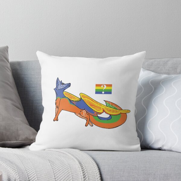 Item preview, Flying fox Pride Month Questioning designed and sold by beckyhowling.
