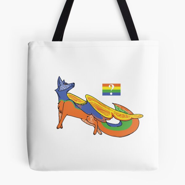 Item preview, Flying fox Pride Month Questioning designed and sold by beckyhowling.