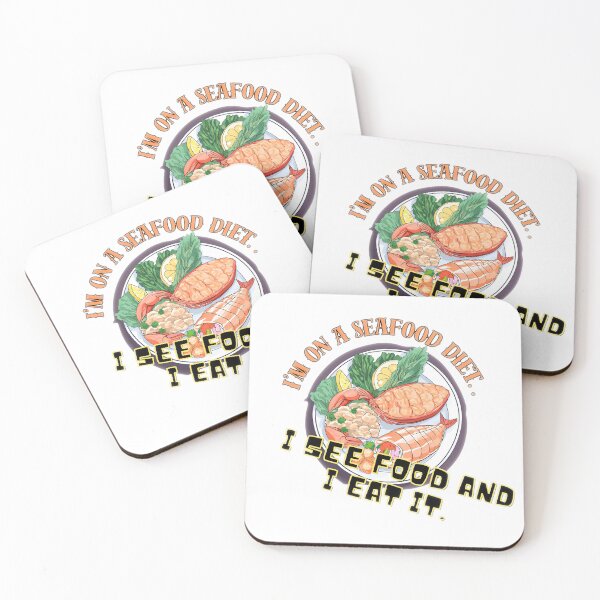 Item preview, Seafood Diet designed and sold by Bawek85Designs.