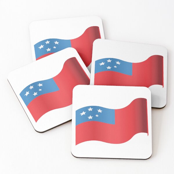 Item preview, Samoa Flag designed and sold by HarveyHandcraftsandDesigns.