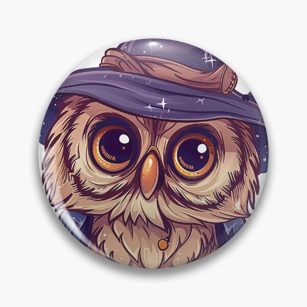 Item preview, Kawaii Wizard Owl designed and sold by PyramidSchmear.