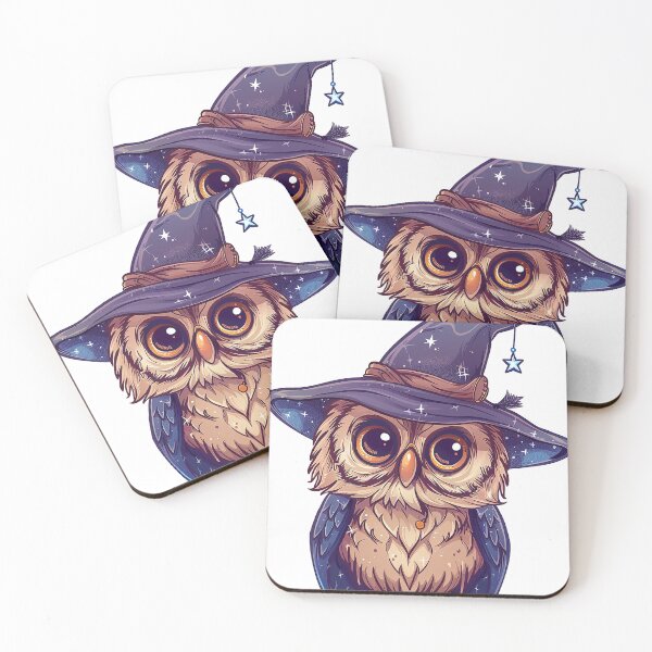 Item preview, Kawaii Wizard Owl designed and sold by PyramidSchmear.