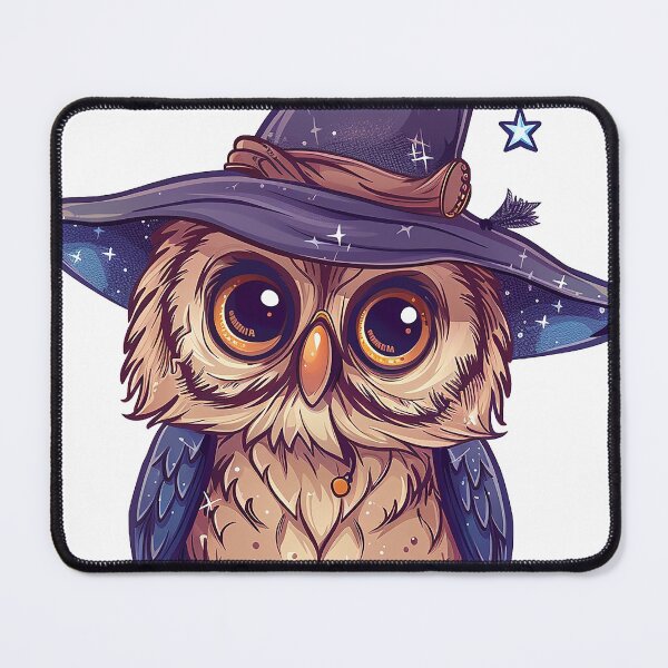 Item preview, Kawaii Wizard Owl designed and sold by PyramidSchmear.