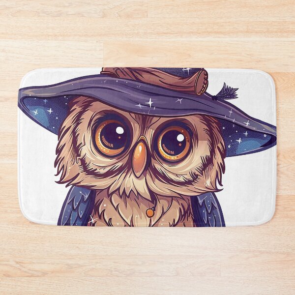 Item preview, Kawaii Wizard Owl designed and sold by PyramidSchmear.