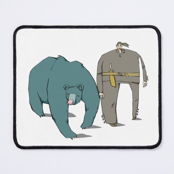 Item preview, The Bear and the Trapper designed and sold by MERLETDRAWING.