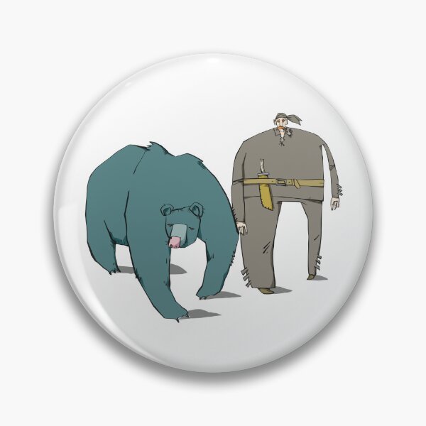 Item preview, The Bear and the Trapper designed and sold by MERLETDRAWING.