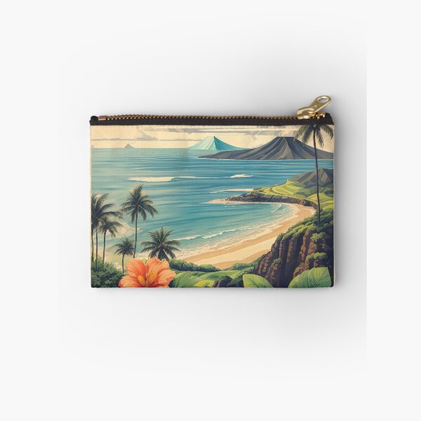 Item preview, Maui's Vintage Charm: Retro Travel Poster designed and sold by Ceemko's Vintage Corner.