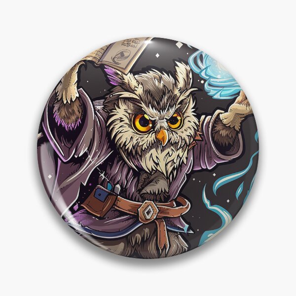Item preview, Wizard Owl designed and sold by PyramidSchmear.