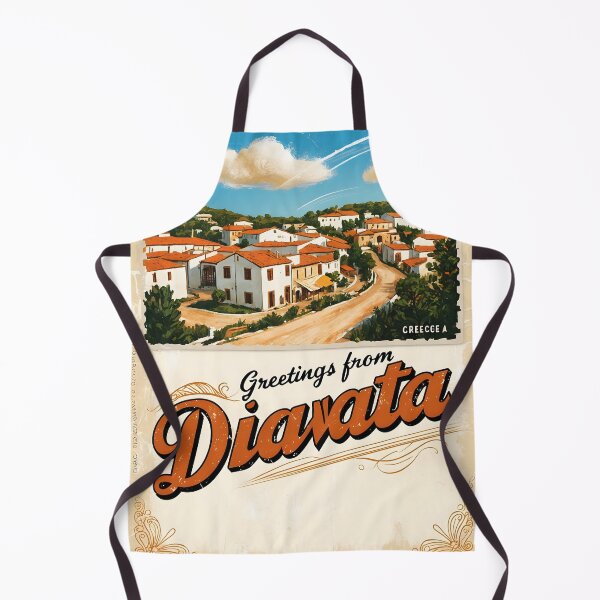 Item preview, Diavata Central Macedonia Postcard Vintage Retro Travel Vintage designed and sold by TravelPostcardGems.