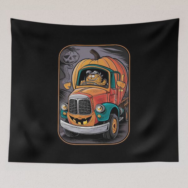 Item preview, Halloween truck driver 04 designed and sold by kjp-design.