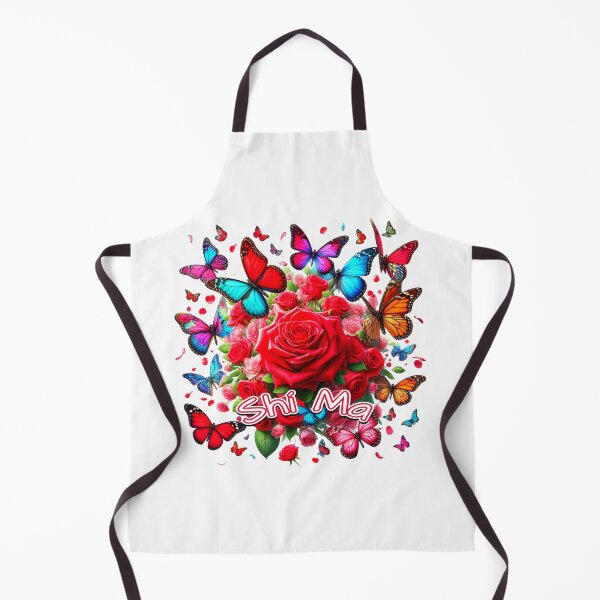 Item preview, Shi Ma Roses and Butterflies  designed and sold by NativeGraffix.