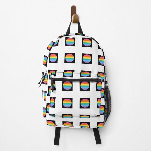 Item preview, Large Black Pixels with Rainbow Icon designed and sold by Awakened-Pixels.