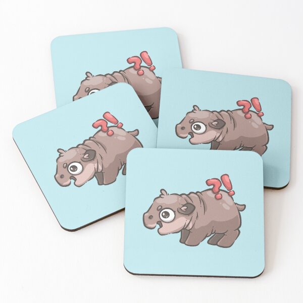 Item preview, Moo Deng: Baby Angry Hippo designed and sold by SketchesWSara.