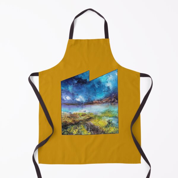 Item preview, Sailboat under Blue Sky Acrylic Painting Landscape designed and sold by Dariia Zhyrova.