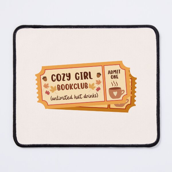 Item preview, Cozy girl book club - ticket designed and sold by Neadoodles.