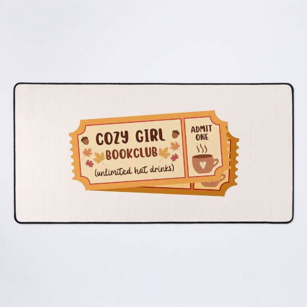 Item preview, Cozy girl book club - ticket designed and sold by Neadoodles.
