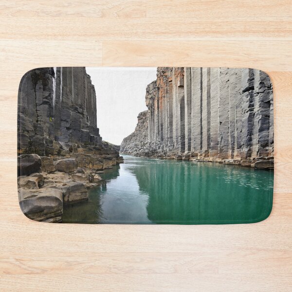 Item preview, View to Studlagil Canyon (Stuðlagil), Iceland designed and sold by studio838.