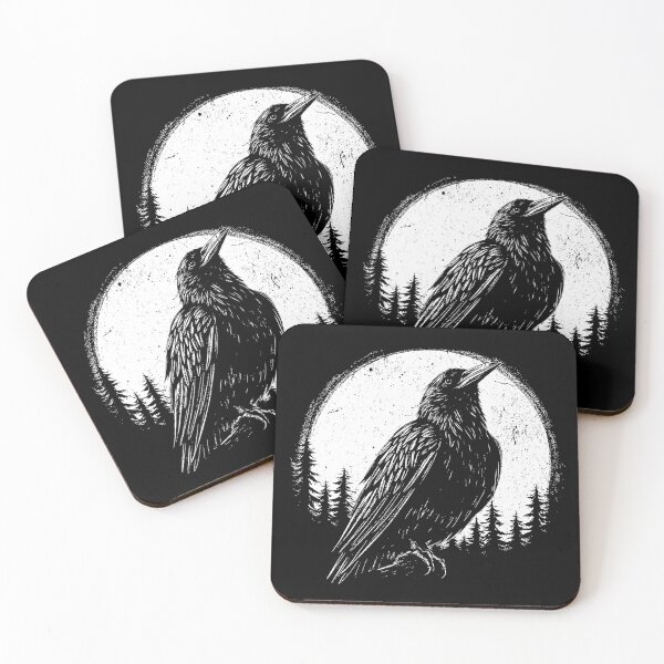 Item preview, Raven In Moonlight -  Vintage Gothic designed and sold by Urban-Alien.