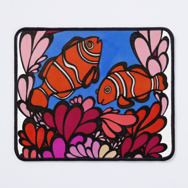 Item preview, Clown fish in coral designed and sold by Anne van Alkemade.