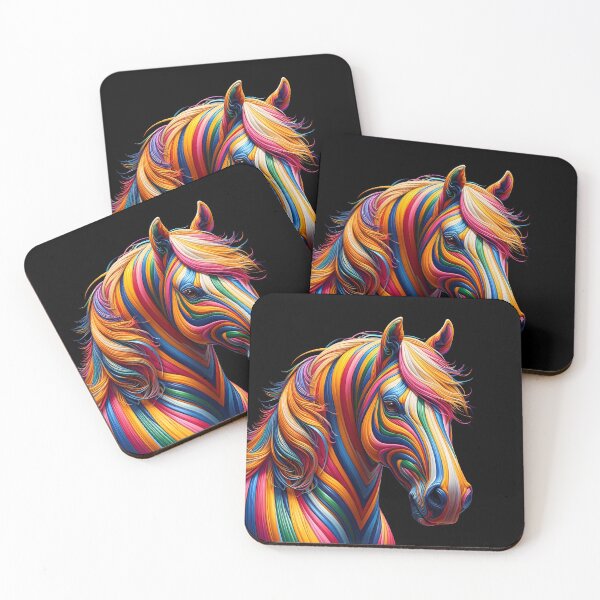 Item preview, A colourful horse designed and sold by cmphotographs.