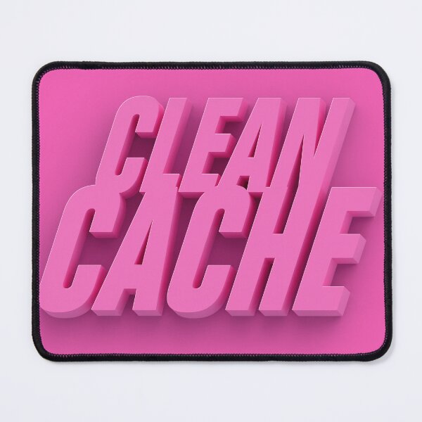 Item preview, Clean Cache designed and sold by chriskirknielsen.