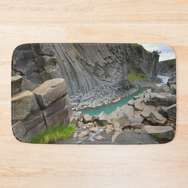 Item preview, View to Studlagil Canyon (Stuðlagil), Iceland designed and sold by studio838.