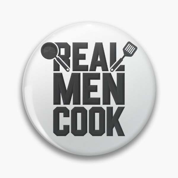 Item preview, Real Men Cook designed and sold by PursuitHive.