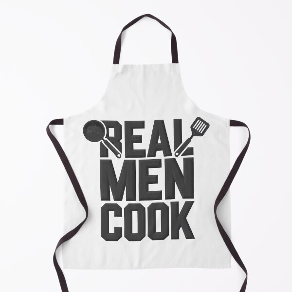 Item preview, Real Men Cook designed and sold by PursuitHive.