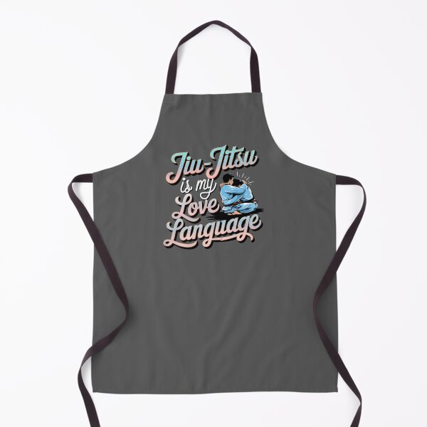Item preview, Jiu-jitsu is my love language Martial arts BJJ grey designed and sold by Newhyperion.