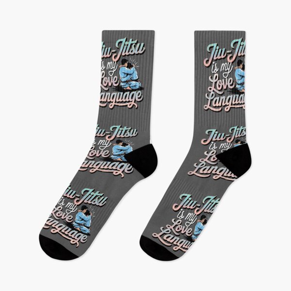 Item preview, Jiu-jitsu is my love language Martial arts BJJ grey designed and sold by Newhyperion.