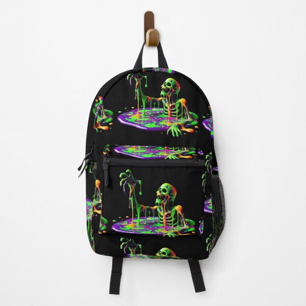 Item preview, Neon Slime Skeleton – Toxic Halloween Horror designed and sold by SHHCreations.