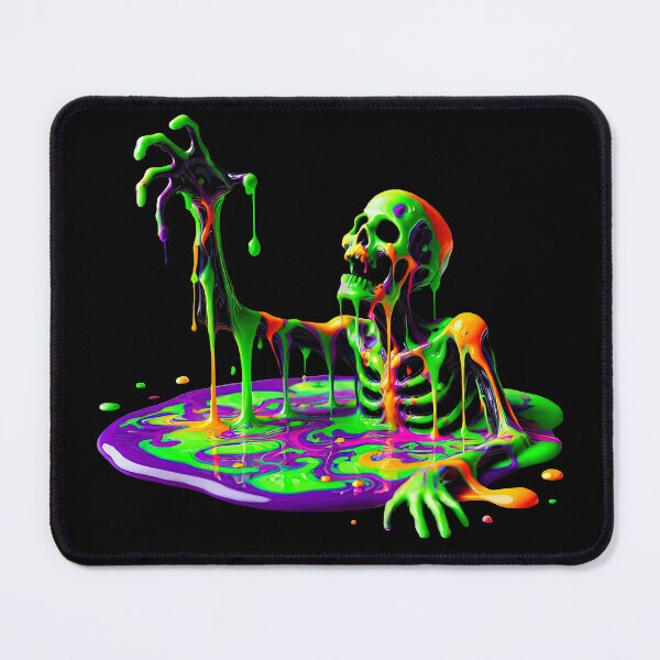 Item preview, Neon Slime Skeleton – Toxic Halloween Horror designed and sold by SHHCreations.