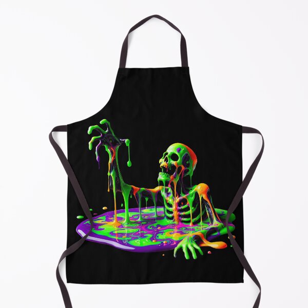 Item preview, Neon Slime Skeleton – Toxic Halloween Horror designed and sold by SHHCreations.