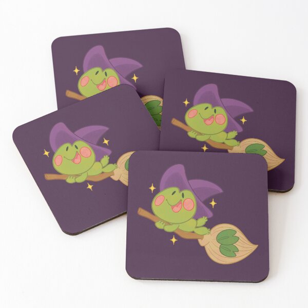 Item preview, Frog Witch Takes Flight designed and sold by Bronwyn Coleman.