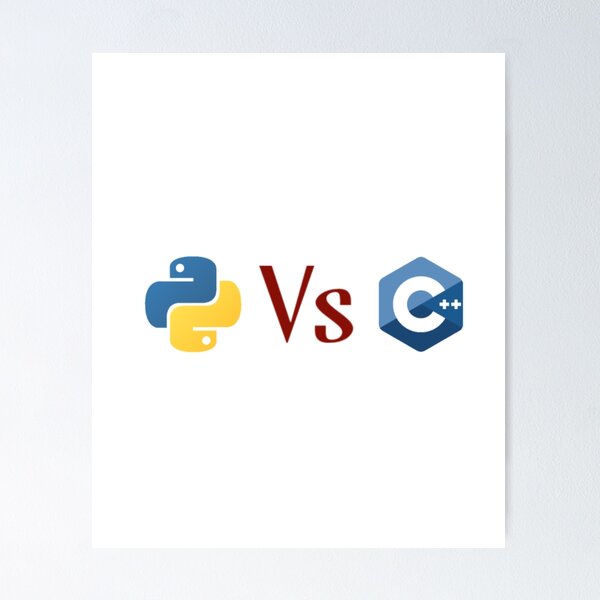 Artikel-Vorschau von Python VS C++, designt und verkauft von Alielsiny.