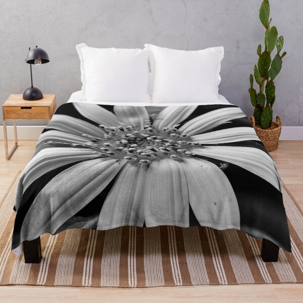 Item preview, Black and white sunflower designed and sold by Jmb67.