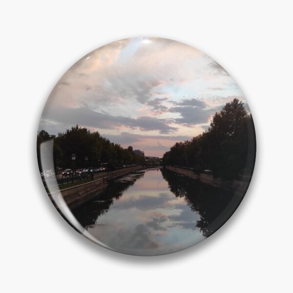 Item preview, Cloudy Sky After Sunset Reflecting In A River designed and sold by Alex Roman.