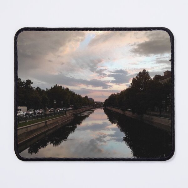 Item preview, Cloudy Sky After Sunset Reflecting In A River designed and sold by Alex Roman.