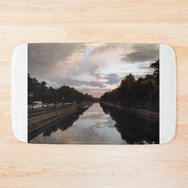 Item preview, Cloudy Sky After Sunset Reflecting In A River designed and sold by Alex Roman.