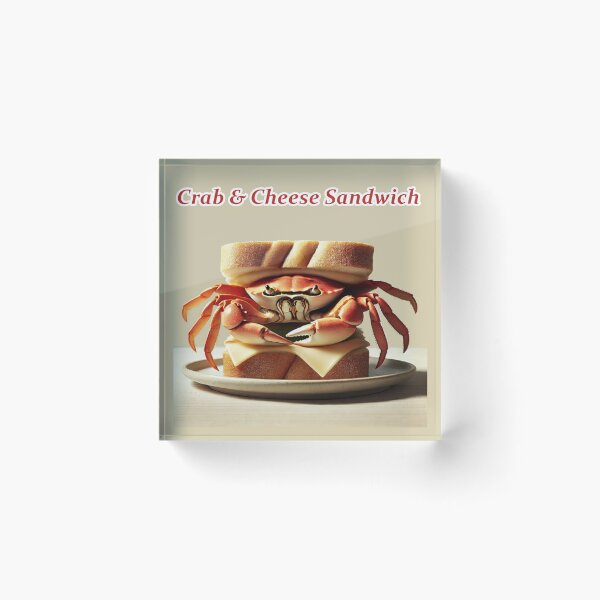 Item preview, Crab and Cheese Sandwich designed and sold by Sunrise427.