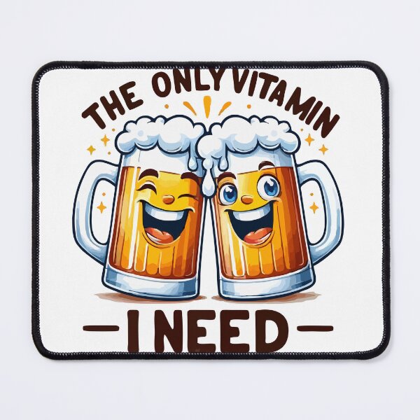 Item preview, Beer Shirt - The only vitamin I need designed and sold by we-love-art24.