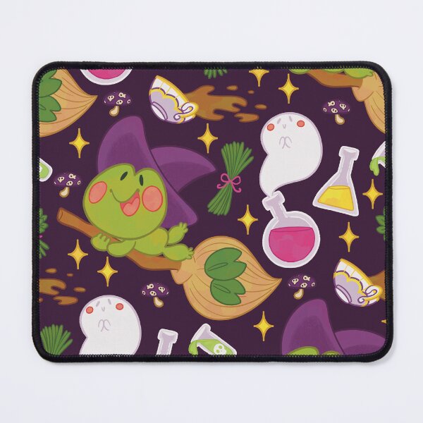 Item preview, Frog Witch Takes Flight Pattern designed and sold by Bronwyn Coleman.