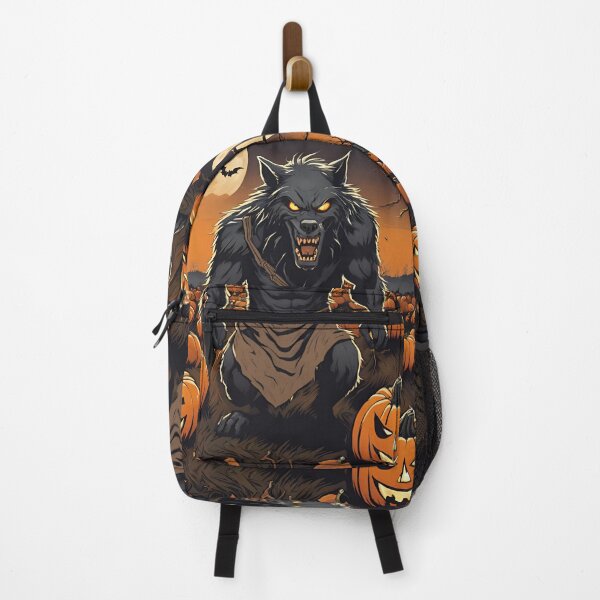 Item preview, Howl-oween is here! Our werewolf is ready to gather some pumpkins designed and sold by Pigmentra.