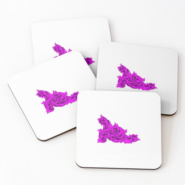 Item preview, Hot Pink Decorative Victorian Ornament designed and sold by HauntingWaves.