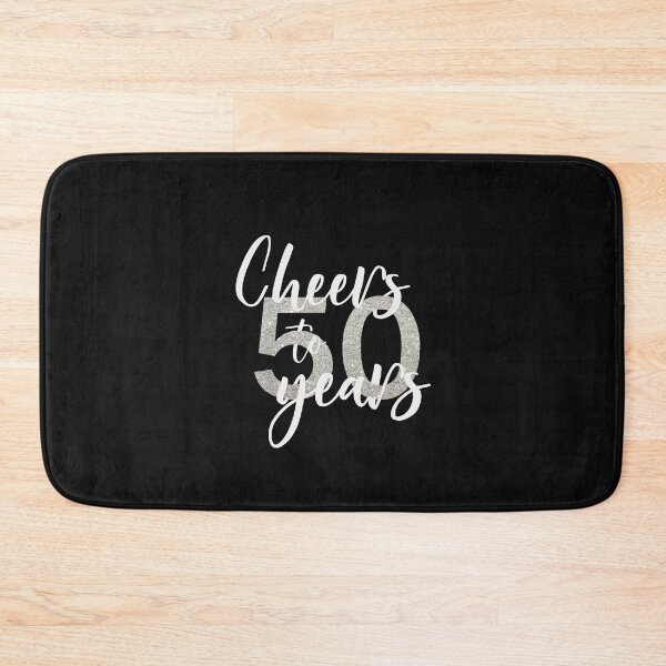 Item preview, Cheers to Fifty 50 Years Birthday designed and sold by ColorFlowArt.