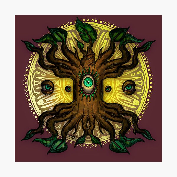 Item preview, theme gen sticker - spirit fantasy wood designed and sold by bapsi.