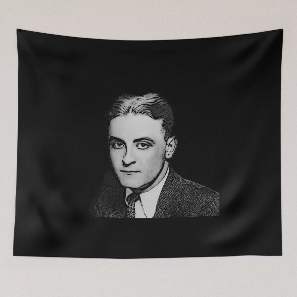 Item preview, F. Scott Fitzgerald designed and sold by Gentle40Winks.