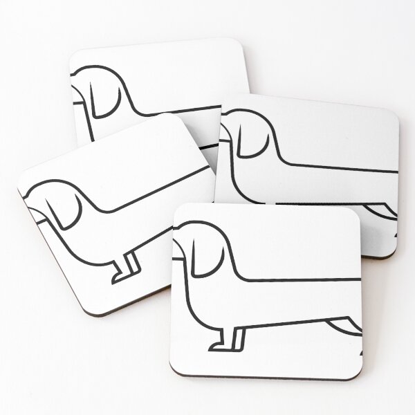 Item preview, Minimal Dachshund designed and sold by Ilustralo.