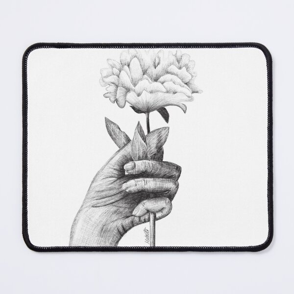 Item preview, Hand with flower designed and sold by justmmyart.
