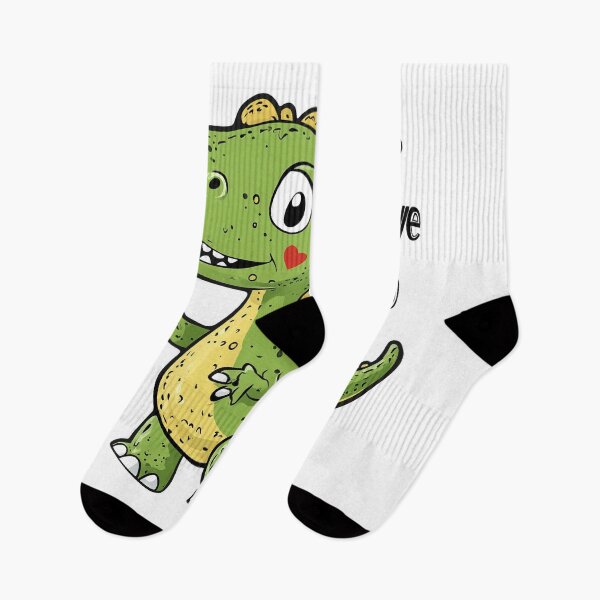 Item preview, Cute Love Dino with Hearts Design designed and sold by BeUniqueCo.